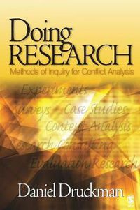 Cover image for Doing Research: Methods of Inquiry for Conflict Analysis