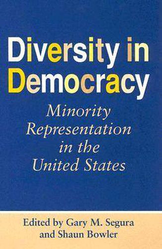 Cover image for Diversity in Democracy: Minority Representation in the United States