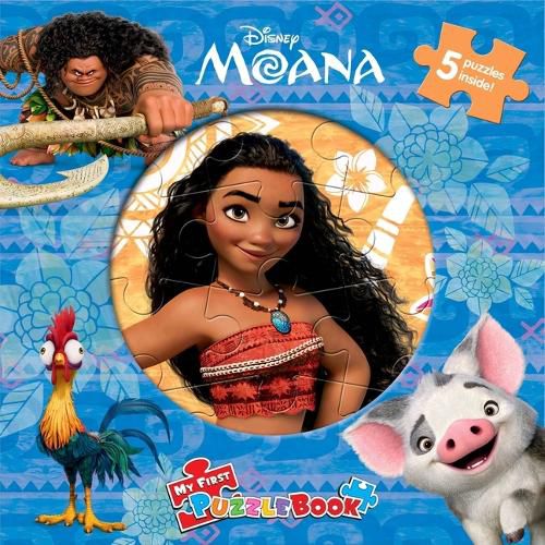 Cover image for Disney Moana My First Puzzle Book