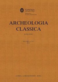 Cover image for Archeologia Classica: 2013 Vol.64, N.S. 3