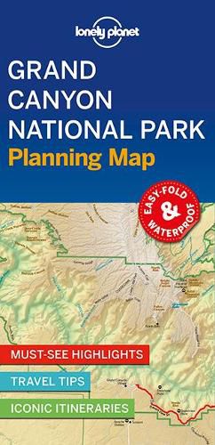 Cover image for Lonely Planet Grand Canyon National Park Planning Map