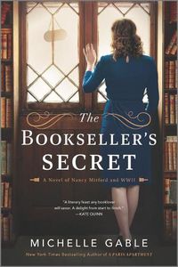 Cover image for The Bookseller's Secret: A Novel of Nancy Mitford and WWII