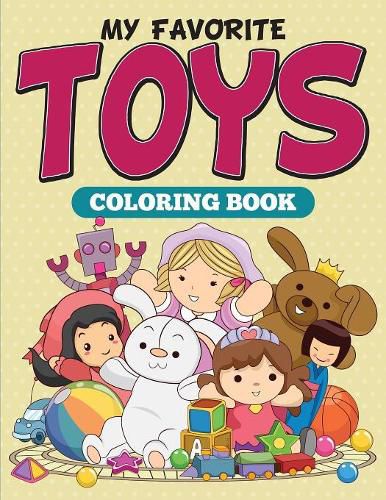 Cover image for My Favorite Toys Coloring Book