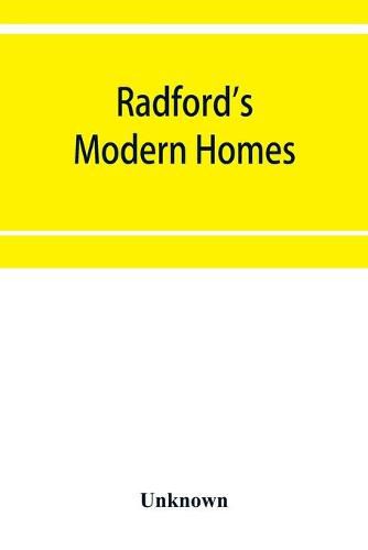 Cover image for Radford's modern homes