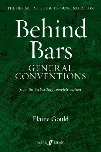 Cover image for Behind Bars: General Conventions