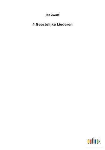 Cover image for 4 Geestelijke Liederen