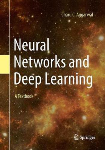 Cover image for Neural Networks and Deep Learning: A Textbook