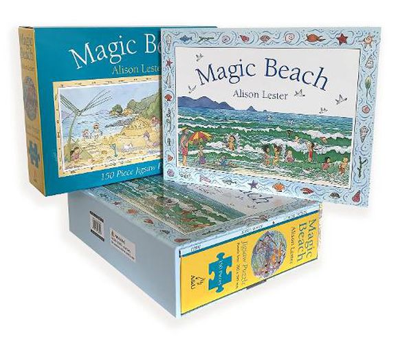 Cover image for Magic Beach Book and Jigsaw Puzzle