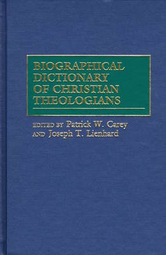 Biographical Dictionary of Christian Theologians