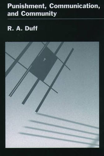 Cover image for Punishment, Communication and Community