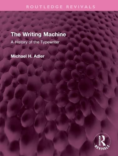 Cover image for The Writing Machine