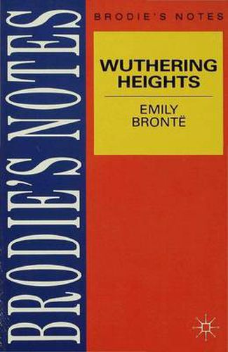 Cover image for Bronte: Wuthering Heights