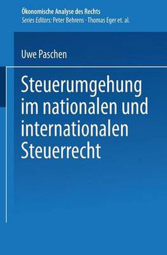 Cover image for Steuerumgehung Im Nationalen Und Internationalen Steuerrecht