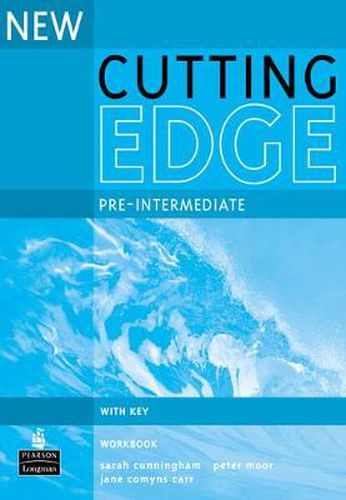 Cover image for New Cutting Edge Pre-Intermediate Workbook with Key