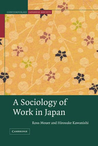 Cover image for A Sociology of Work in Japan