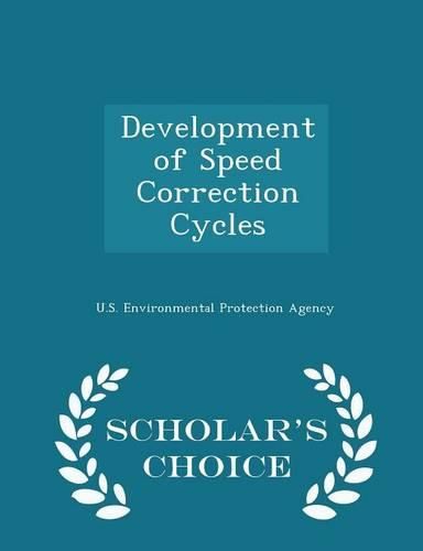 Cover image for Development of Speed Correction Cycles - Scholar's Choice Edition