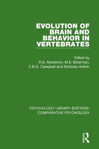 Cover image for Evolution of Brain and Behavior in Vertebrates