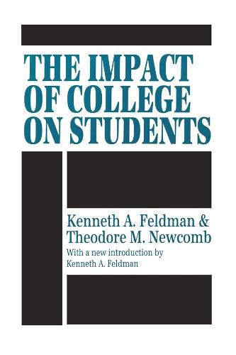 Cover image for The Impact of College on Students