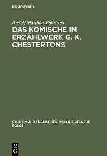 Das Komische im Erzahlwerk G. K. Chestertons