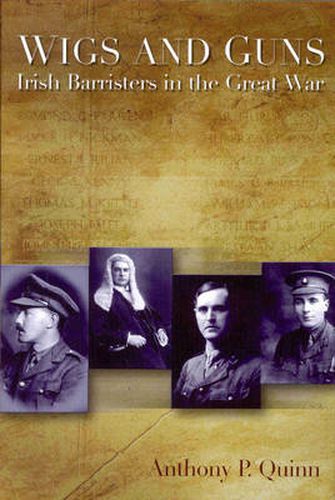 Cover image for Wigs and Guns: Irish Barristers and the Great War