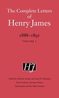 Cover image for The Complete Letters of Henry James: 1888-1891