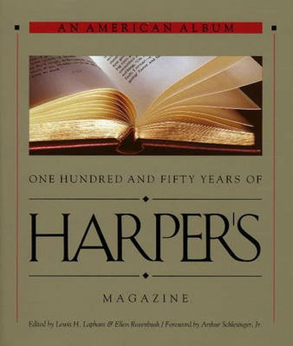 Cover image for An American Album: 150 Years of Harper's Magazine: 150 Years of Harper's Magazine