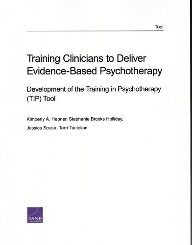 User Guide for the Training in Psychotherapy (Tip) Tool 2.0