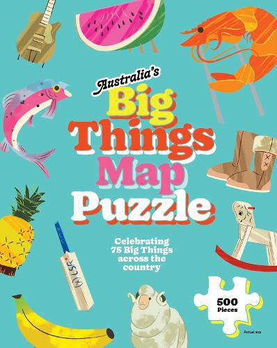 Cover image for Australia's Big Things Map: 500-Piece Puzzle