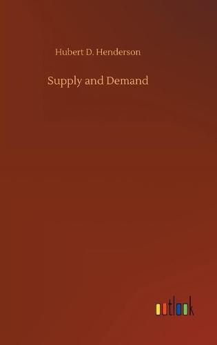 Cover image for Supply and Demand