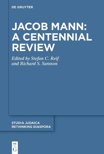 Cover image for Jacob Mann: A Centennial Review