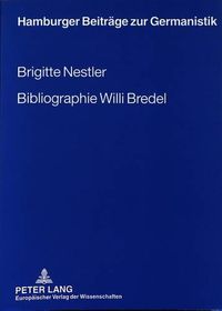 Cover image for Bibliographie Willi Bredel