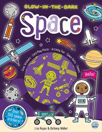 Cover image for Glow-in-the-Dark Space Sticker Activity