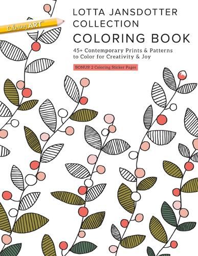 Lotta Jansdotter Collection Coloring Book: 45+ Contemporary Prints & Patterns