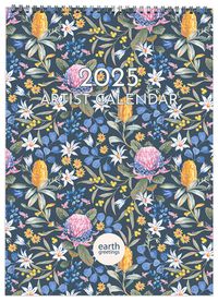 Cover image for 2025 Earth Greetings Artist Calendar (C-25)