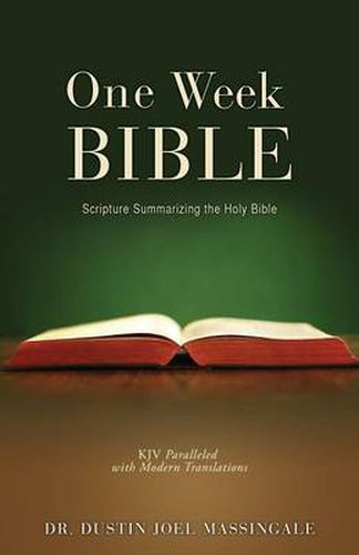 Cover image for One Week Bible