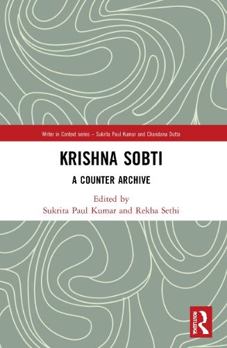 Cover image for Krishna Sobti