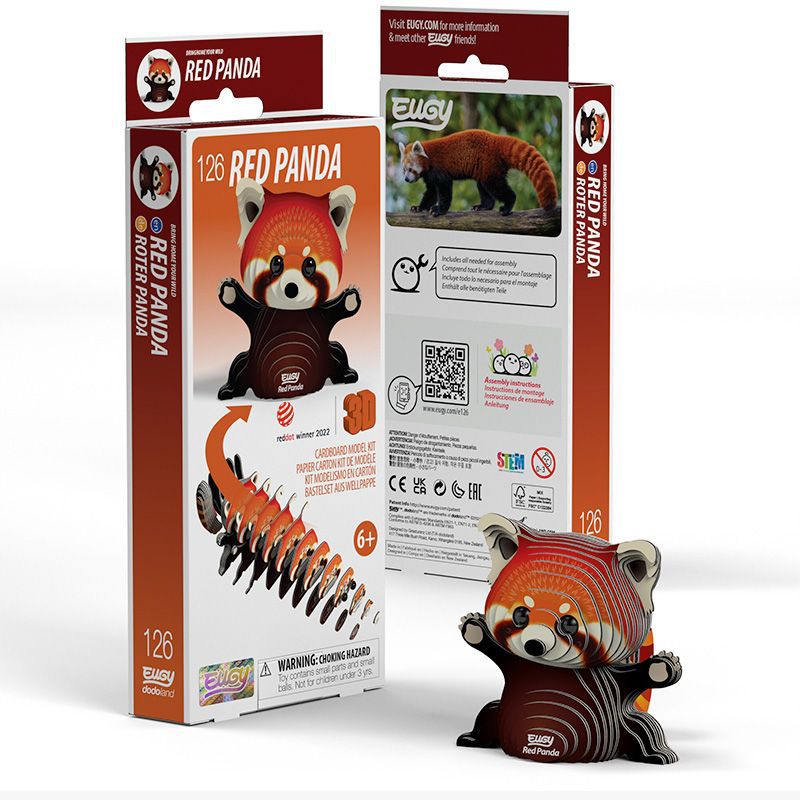 Red Panda Animal Puzzle