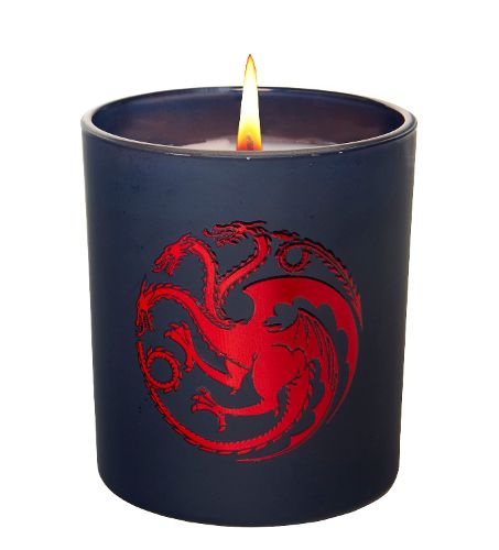 Cover image for Game of Thrones: House Targaryen Large Glass Candle