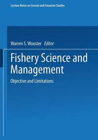 Cover image for Fishery Science and Management: Objectives and Limitations