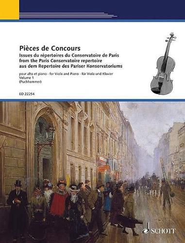 Cover image for Competition Pieces Band 1: From the Paris Conservatoire Repertoire