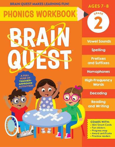 Cover image for Brain Quest Phonics Workbook: Grade 2