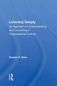 Cover image for Listening Deeply