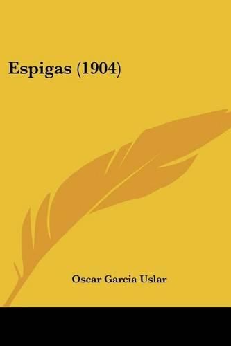 Cover image for Espigas (1904)