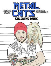 Cover image for Metal Cats Coloring Book