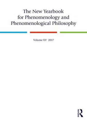 The New Yearbook for Phenomenology and Phenomenological Philosophy XV - 2017: Edmund Husserl between Platonism and Aristotelianism