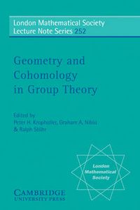 Cover image for Geometry and Cohomology in Group Theory