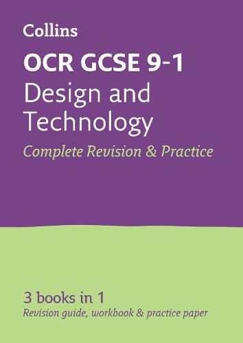 OCR GCSE 9-1 Design & Technology All-in-One Complete Revision and Practice: Ideal for Home Learning, 2022 and 2023 Exams