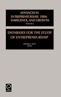 Cover image for Databases for the Study of Entrepreneurship