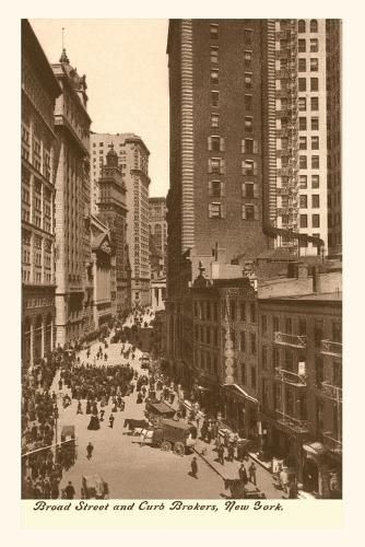 Cover image for Vintage Journal Broad Street Curb Brokers, New York City