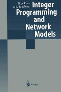 Cover image for Integer Programming and Network Models